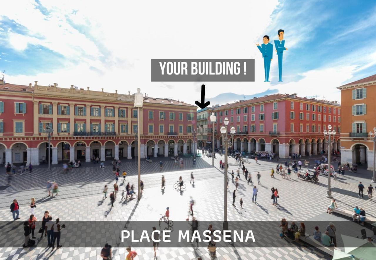 Nestor&Jeeves - Massena Lounge - Hyper Center - By Sea Apartment Nice Bagian luar foto